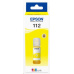 EPSON ink bar 112 EcoTank Pigment Yellow ink bottle