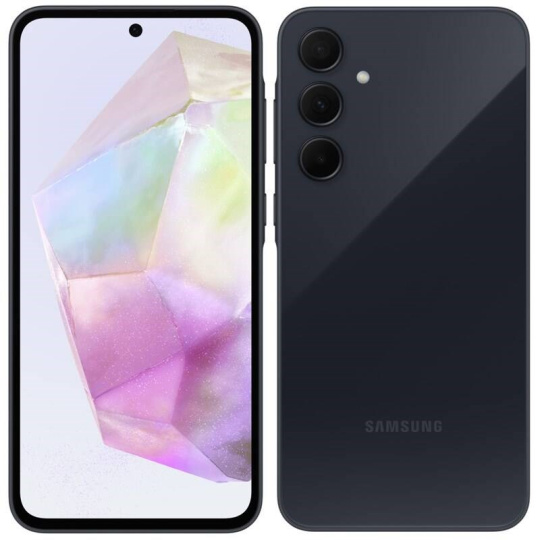 BAZAR - Samsung Galaxy A55 (A556), 8/256 GB, 5G, EU, černá - Po opravě (Komplet)