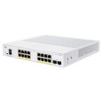 Cisco switch CBS350-16P-2G-EU (16xGbE,2xSFP,16xPoE+,120W,fanless) - REFRESH