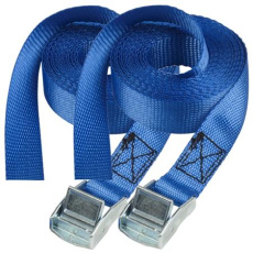Master Lock Upínací popruhy s kovovou přezkou - 250cm (2 ks / balení) Master Lock Upínací popruhy s kovovou přezkou - 250cm (2 ks / balení)