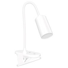 CONNECT IT Stolní LED lampa CLIP 2 s klipem, bílá