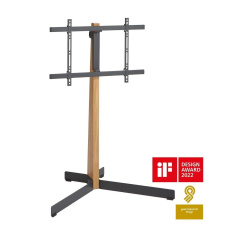 Vogel's TV 40-77'', natáčení ±45°, VESA 600x400 mm, výška středu VESA 780-980 mm, 50 kg, dub + černá ocel Vogel's TV 40-77'', natáčení ±45°, VESA 600x400 mm, výška středu VESA 780-980 mm, 50 kg, dub + černá ocel