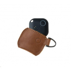 FIXED kožené pouzdro Smile Case se smart trackerem Smile Pro, hnědá FIXED kožené pouzdro Smile Case se smart trackerem Smile Pro, hnědá