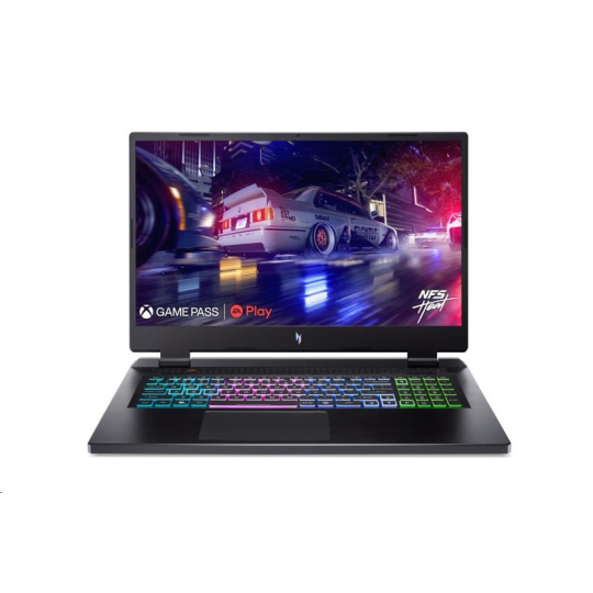 ACER NTB Nitro 17 (AN17-41-R7Z1),R5-7535HS,17.3"FHD,16GB,1TB SSD,RTX 4050,Linux,Black