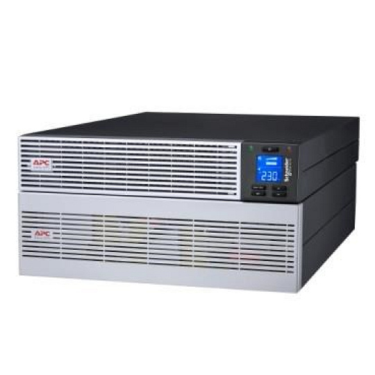 APC Easy UPS On-Line, 6kVA/6kW, Lithium-ion, Rack/Tower 5U, 230V, 1 Hard wire (1P+N+E) outlet