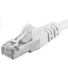 PREMIUMCORD Patch kabel CAT6a S-FTP, RJ45-RJ45, AWG 26/7 1m bílá PREMIUMCORD Patch kabel CAT6a S-FTP, RJ45-RJ45, AWG 26/7 1m bílá