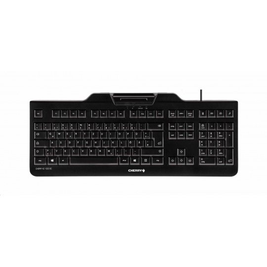 CHERRY klávesnice se čtečkou karet KC 1000 SC, USB, EU, černá