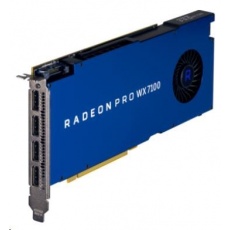 AMD Radeon Pro WX 7100 8GB GDDR5 PCIe x16 Graphics Card, 4xDisplayPort AMD Radeon Pro WX 7100 8GB GDDR5 PCIe x16 Graphics Card, 4xDisplayPort