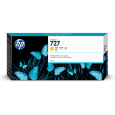 HP 727 300-ml Yellow DesignJet Ink Cartridge