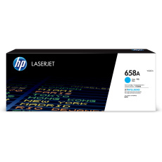 HP 658A Cyan LaserJet Toner Cartridge (6,000 pages)