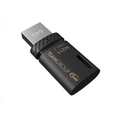 TEAM Flash Disk 64GB M211, USB 3.2 (USB-A & USB-C) TEAM Flash Disk 64GB M211, USB 3.2 (USB-A & USB-C)