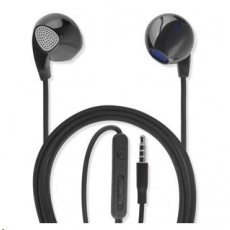4smarts stereo sluchátka In-Ear 3,5 mm jack, černá 4smarts stereo sluchátka In-Ear 3,5 mm jack, černá