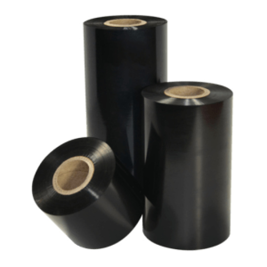 Thermal transfer ribbons, Zebra, Image Lock, resin, 110 mm, 300 m, Out, Black