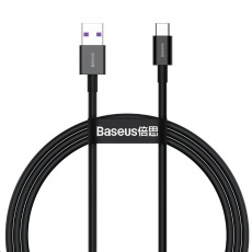 Baseus Superior Series rychlonabíjecí kabel USB/Type-C 66W 1m černá