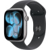 Apple Watch Series 11 GPS 46mm Space Grey Aluminium Case with Black Sport Band - S/M
