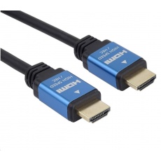 PREMIUMCORD Kabel HDMI - Ultra HDTV, 1m (kovové, zlacené konektory) PREMIUMCORD Kabel HDMI - Ultra HDTV, 1m (kovové, zlacené konektory)
