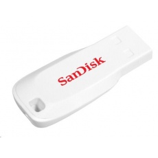 SanDisk Flash Disk 16GB Cruzer Blade, USB 2.0, bílá