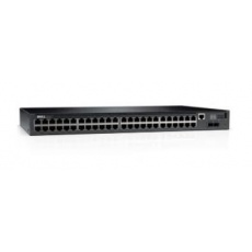 DELL Networking N2048 L2 48x 1GbE + 2x 10GbE SFP+ fixed ports Stacking IO to PSU airflow AC DELL Networking N2048 L2 48x 1GbE + 2x 10GbE SFP+ fixed ports Stacking IO to PSU airflow AC