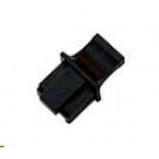 Solarix Záslepka pro konektor RJ45 černá / 100ks RJ45-0-BK
