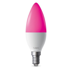 TP-Link Tapo L430C chytrá WiFi stmívatelná LED žárovka (barevná,2500K-6500K,470lm,2,4GHz,E14) TP-Link Tapo L430C chytrá WiFi stmívatelná LED žárovka (barevná,2500K-6500K,470lm,2,4GHz,E14)