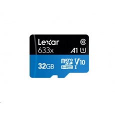 Lexar microSDXC UHS-I HS 32GB 633x + adaptér Lexar microSDXC UHS-I HS 32GB 633x + adaptér