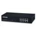 Intellinet 8-Port 10/100 PoE+ Switch, 66W PoE budget