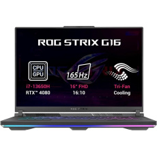 ASUS NTB ROG Strix G16 (G614JZ-N3001W), i7-13650HX , 16" 1920 x 1200, 16GB, 512GB SSD, RTX4080, W11H, Gray