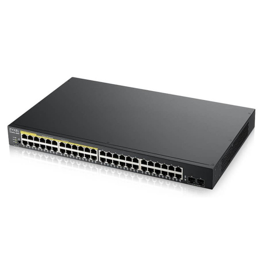 Zyxel GS1900-48HP v2 50-port Gigabit Web Smart PoE switch - poškozený obal