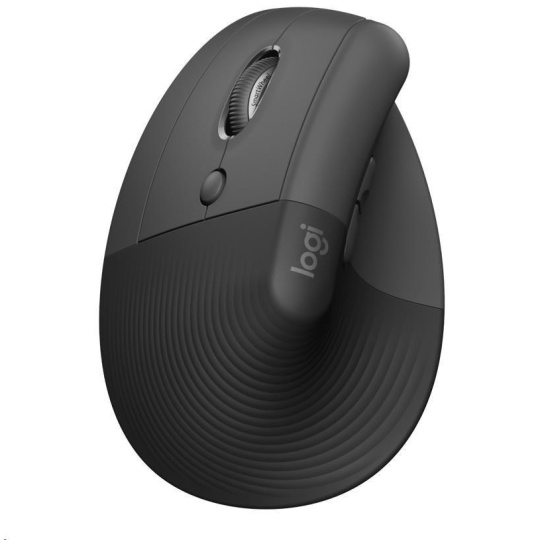 BAZAR - Logitech Lift Left Vertikální ergonomická myš pro leváky, graphite/ black - rozbaleno BAZAR - Logitech Lift Left Vertikální ergonomická myš pro leváky, graphite/ black - rozbaleno
