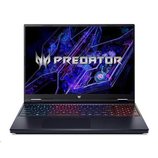 ACER NTB Predator Helios Neo 16 (PHN16-I31-768X),i7-14650HX,16"WQXGA,16GB,1TB SSD,RTX 5060,Linux,Black