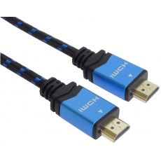 PremiumCord Ultra HDTV 4K@60Hz kabel HDMI 2.0b kovové+zlacené konektory 1,5m PremiumCord Ultra HDTV 4K@60Hz kabel HDMI 2.0b kovové+zlacené konektory 1,5m