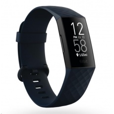 Fitbit Charge 4 (NFC) w integrated GPS & FitbitPay - Storm Blue/Black Fitbit Charge 4 (NFC) w integrated GPS & FitbitPay - Storm Blue/Black