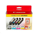 CANON CARTRIDGE PGI-570/CLI-571 PGBK/C/M/Y/ BK MULTI-PACK pro PIXMA MG575x,  MG685x, MG775x, TS505x, TS605x (297 str.)