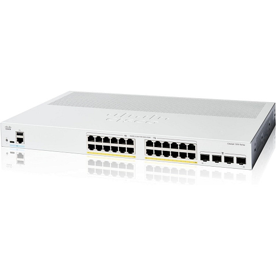 BAZAR - Cisco Catalyst switch C1200-24FP-4X (24xGbE,4xSFP+,24xPoE+,375W) - REFRESH - rozbaleno BAZAR - Cisco Catalyst switch C1200-24FP-4X (24xGbE,4xSFP+,24xPoE+,375W) - REFRESH - rozbaleno