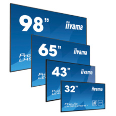 iiyama PROLITE TE5512MIS-B3AG, 139cm (55''), 4K, USB, USB-C, RS232, Ethernet, Wi-Fi, Android, kit (USB), black