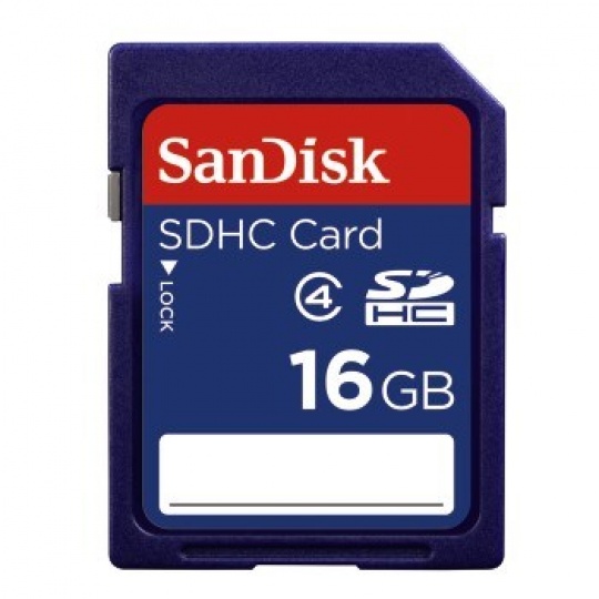 SanDisk SDHC karta 16GB Standard (Class 4)
