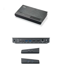 FUJITSU portreplikator PR09 USB-C - RJ45 WOL 2xDP 4xUSB3.1+3xUSB-C - AC/DC Adapter 20V, 120W, EU-power cord, 1,8m FUJITSU portreplikator PR09 USB-C - RJ45 WOL 2xDP 4xUSB3.1+3xUSB-C - AC/DC Adapter 20V, 120W, EU-power cord, 1,8m