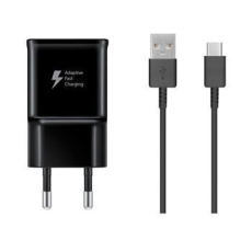 Samsung 15W Cestovní nabíječka + USB-C Datový Kabel Black (OOB Bulk) Samsung 15W Cestovní nabíječka + USB-C Datový Kabel Black (OOB Bulk)