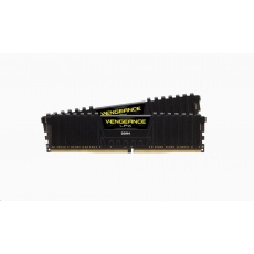 CORSAIR DIMM DDR4 16GB (Kit of 2) 3000MHz CL16 Vengeance LPX Černá