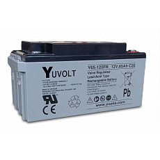 Baterie - YUVOLT Y65-12FR (12V; 65Ah; závit M6; životnost 3-5let)