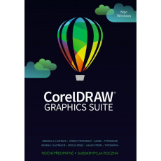 CorelDRAW Graphics Suite 365 dní pronájem licence (Single) EN/FR/DE/IT/SP/BP/NL/CZ/PL