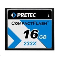 PRETEC CompactFlash Cheetah 233X card 16GB PRETEC CompactFlash Cheetah 233X card 16GB