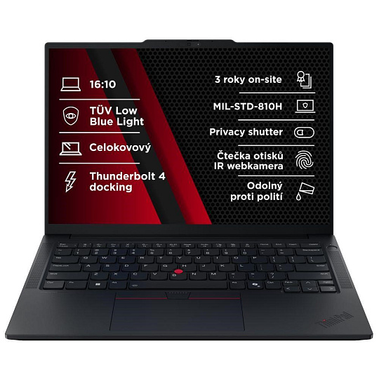 LENOVO NTB ThinkPad E14 G7 - Ultra7 258V,14" 2.8K 120Hz,32GB,1TBSSD,FHD+IRcam,W11P LENOVO NTB ThinkPad E14 G7 - Ultra7 258V,14" 2.8K 120Hz,32GB,1TBSSD,FHD+IRcam,W11P