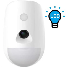 Hikvision DS-PDPC12PF-EG2-WE(B), AX PRO bezdrátový PIRCAM detektor, PET imunita do 30kg, dosah 12m, vějíř, LED přísvit Hikvision DS-PDPC12PF-EG2-WE(B), AX PRO bezdrátový PIRCAM detektor, PET imunita do 30kg, dosah 12m, vějíř, LED přísvit