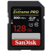 SanDisk SDXC karta 128GB Extreme Pro (300MB/s UHS-II)