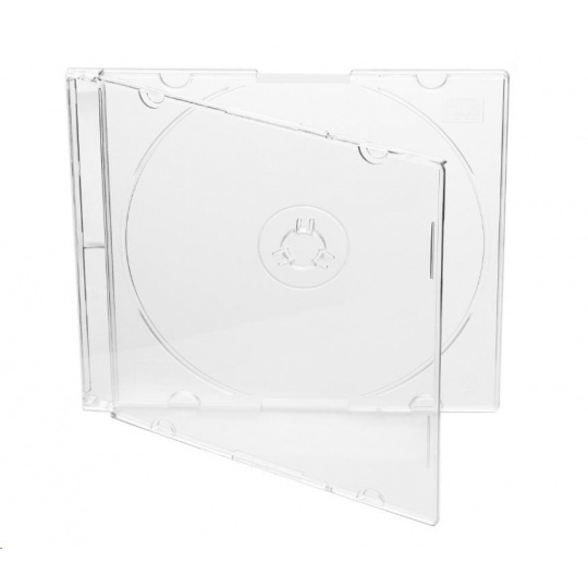 COVER IT Krabička na 1 CD 5,2mm slim box + tray čirý 10ks/bal