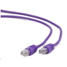 GEMBIRD kabel patchcord CAT6 stíněný FTP 0,5m, fialový