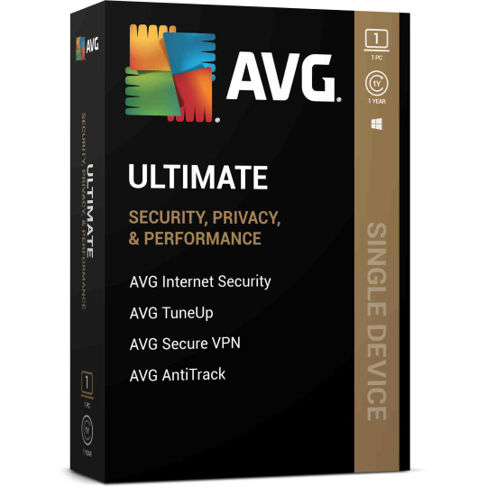 _Nová AVG Ultimate pro Windows 1 zařízení na 24 měsíců