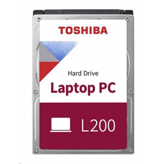 TOSHIBA HDD L200 Laptop PC (SMR) 1TB, SATA III, 5400 rpm, 128MB cache, 2,5", 7mm, BULK