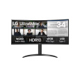 BAZAR - LG MT VA LED 34" 34WR55QK - VA panel, 3440x1440, 2xHDMI, DP, USB-C, USB 3.0, zakriven, nast vyska - Poškozený ob